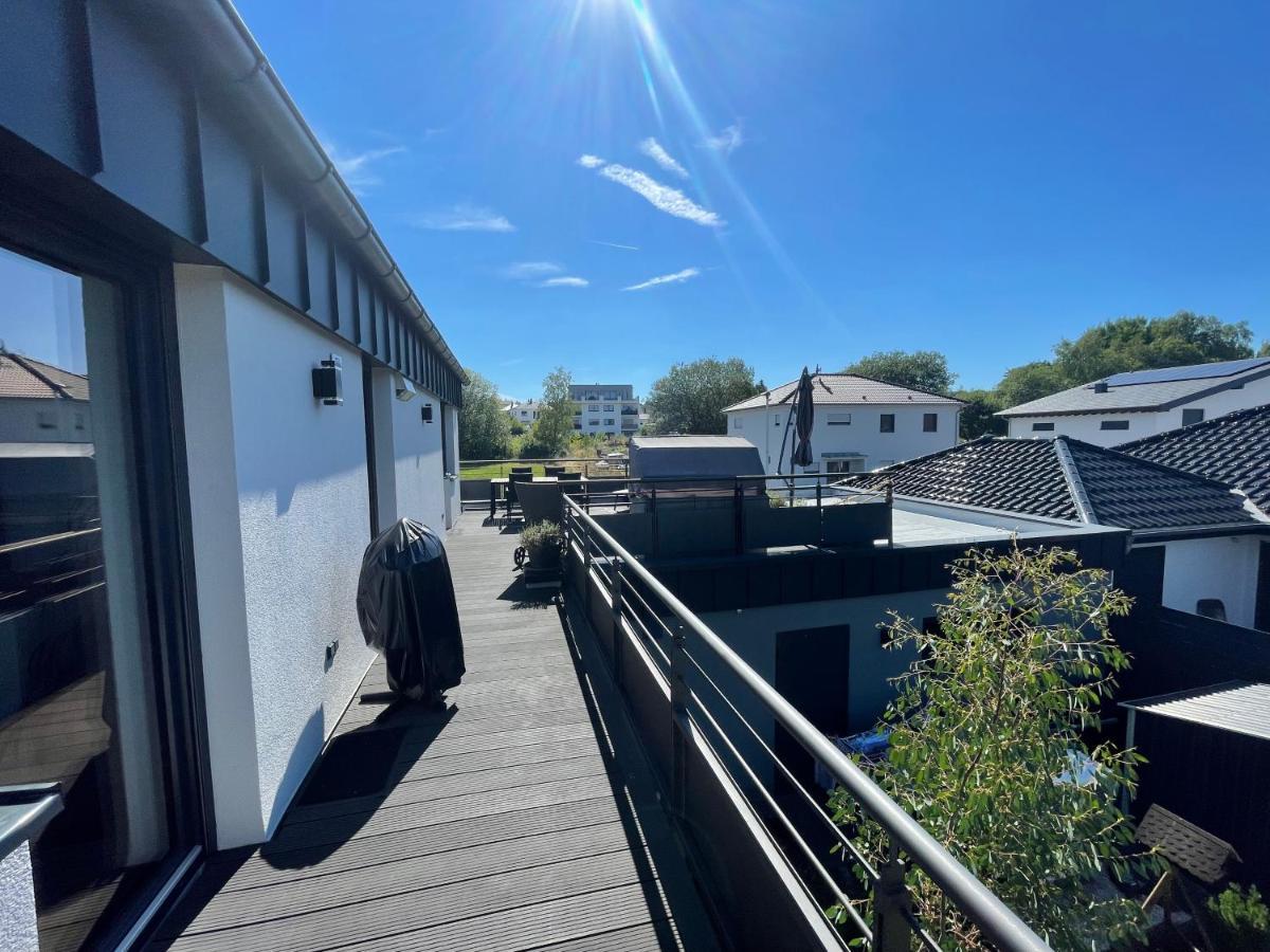 #Neu L Seeblick L Netflix L Boxspring L Nespresso L E-Tuer L Terrasse L 82M2 Ulmen Экстерьер фото